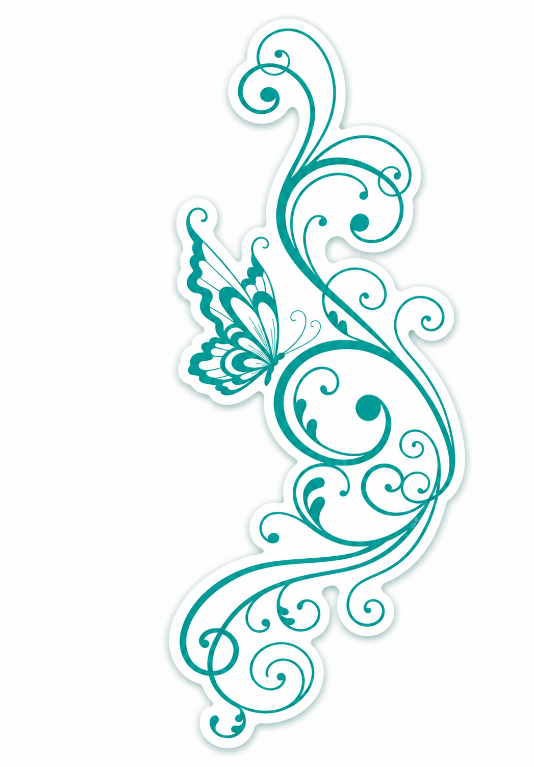 Butterfly Flourish ❀