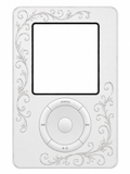 Silver Flourish iPod ✿